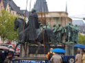Reiterdenkmal kehrt zurueck auf dem Heumarkt P15